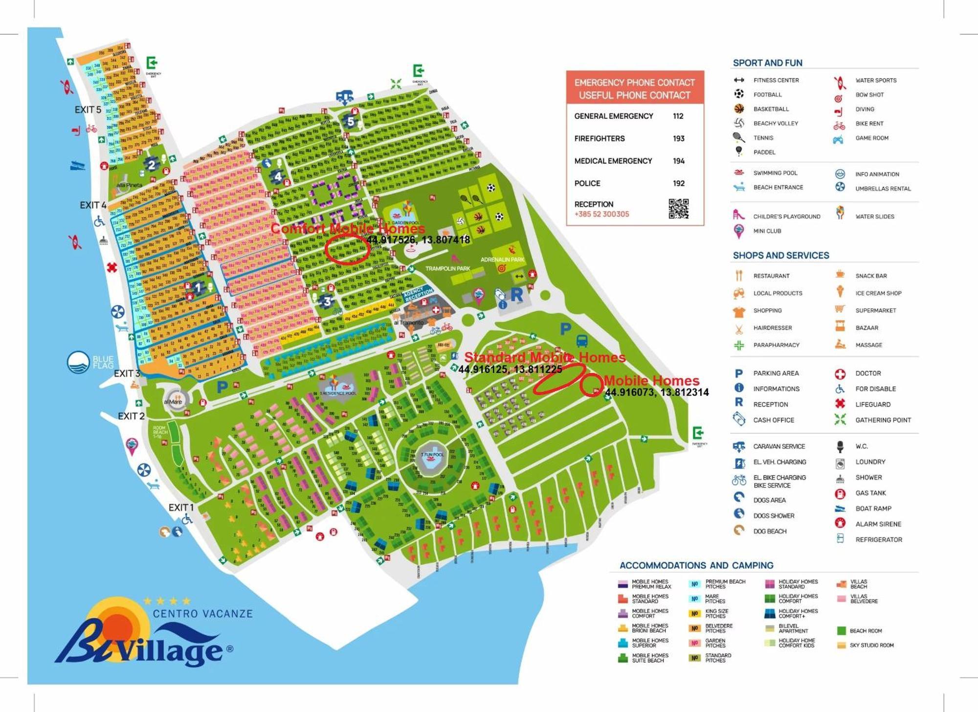 Plamar Mobile Homes Bi Village Fažana Exterior foto